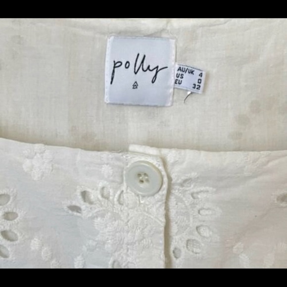 Eyelet Ruffled Top - Picture 2 of 2